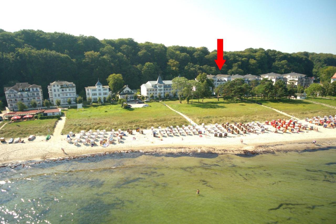 Aparthotel Ostsee Fewo 6 Balkon, Meerblick, Strand Binz Extérieur photo