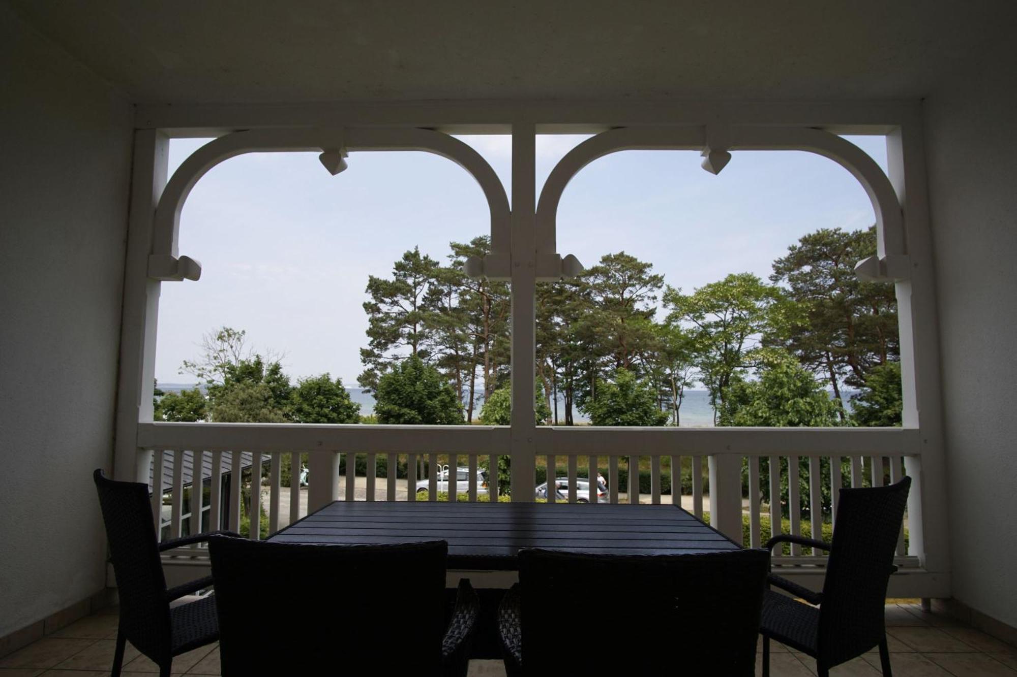 Aparthotel Ostsee Fewo 6 Balkon, Meerblick, Strand Binz Extérieur photo